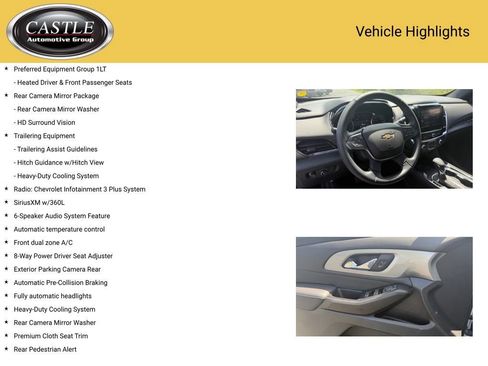 Used 2023 Chevrolet Traverse LT w/ Rear Camera Mirror Package AWD/4WD image 4