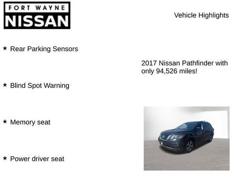 Used 2017 Nissan Pathfinder SL AWD/4WD image 7