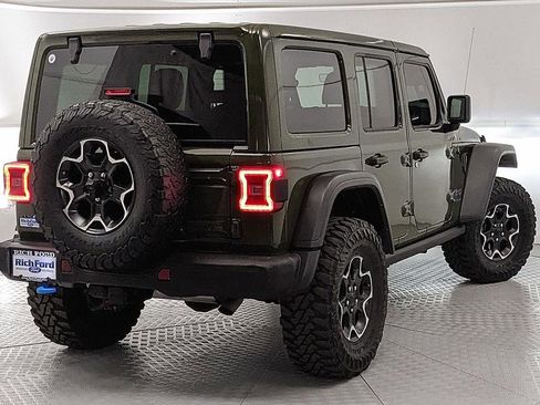 Used 2023 Jeep Wrangler Unlimited Rubicon 4xe w/ Steel Bumper Group AWD/4WD image 3