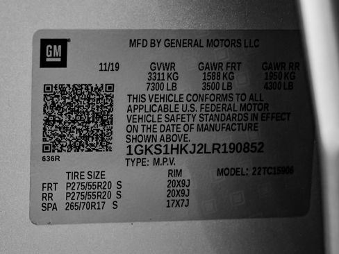 Used 2020 GMC Yukon XL Denali RWD image 69