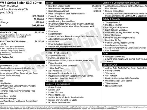 Used 2023 BMW 530i xDrive w/ Executive Package image 25
