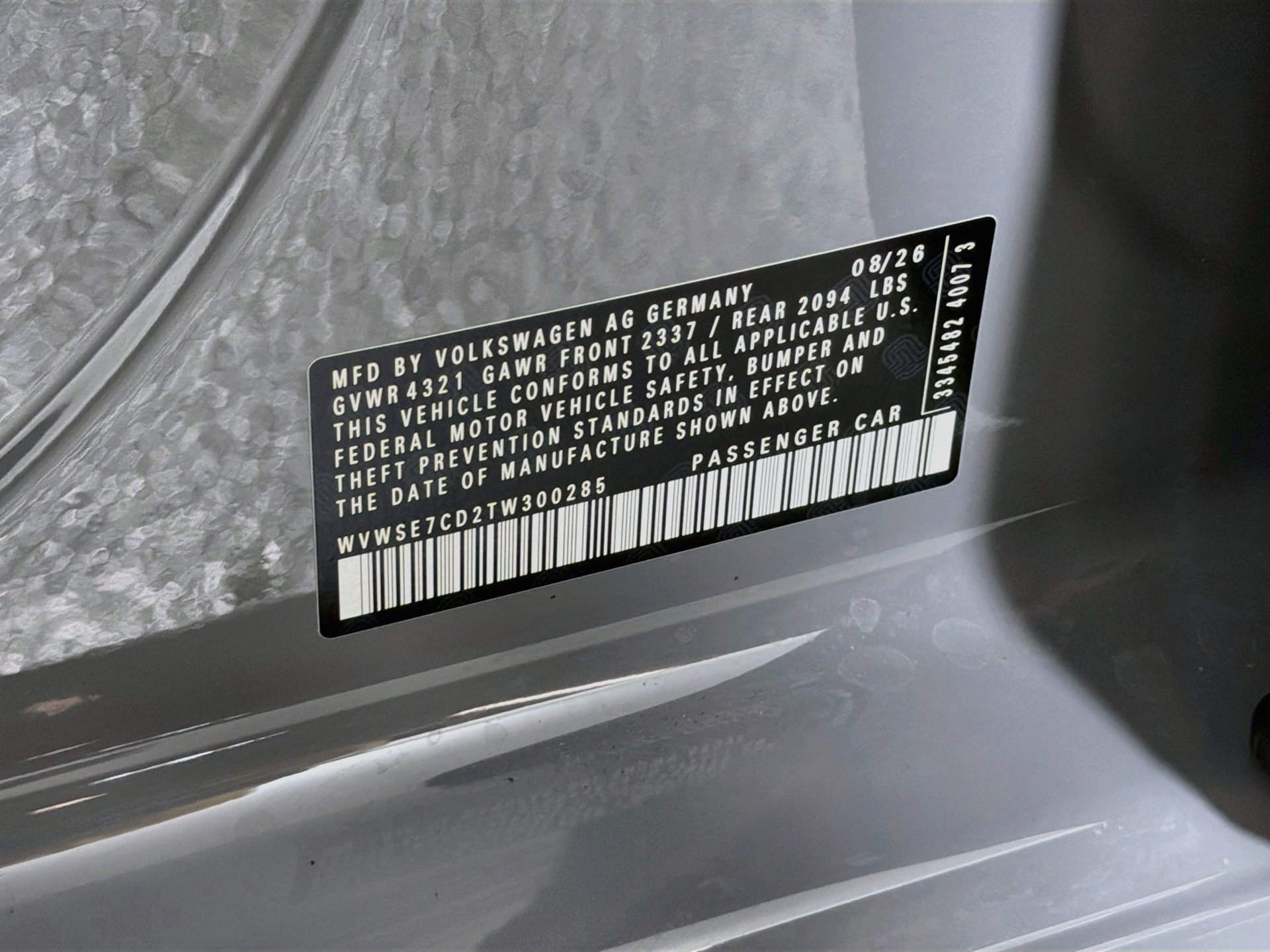 New 2026 Volkswagen GTI SE FWD image 32