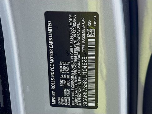 Used 2018 Rolls-Royce Phantom Sedan image 34