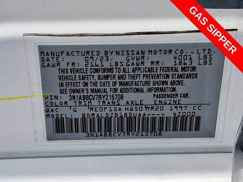 Used 2024 Nissan Sentra SV w/ All-Weather Package FWD image 27