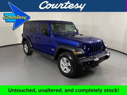 Used 2019 Jeep Wrangler Unlimited Sport S AWD/4WD image 1