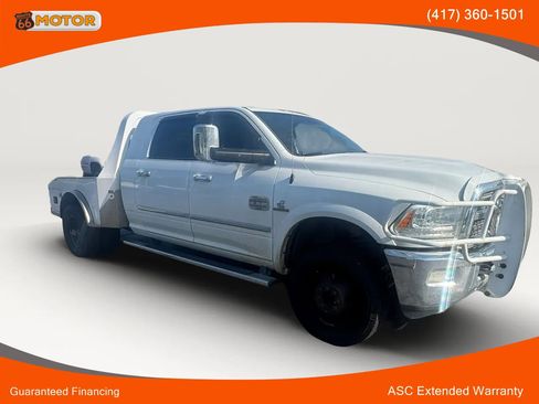 Used 2015 RAM 3500 Laramie Longhorn w/ Protection Group AWD/4WD image 1