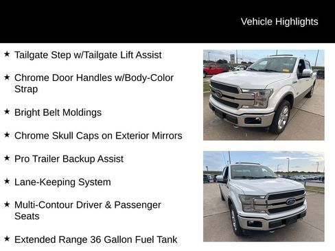 Used 2018 Ford F150 King Ranch w/ Equipment Group 601A Luxury AWD/4WD image 7