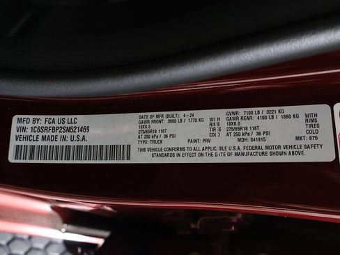 Used 2025 RAM 1500 Big Horn image 50