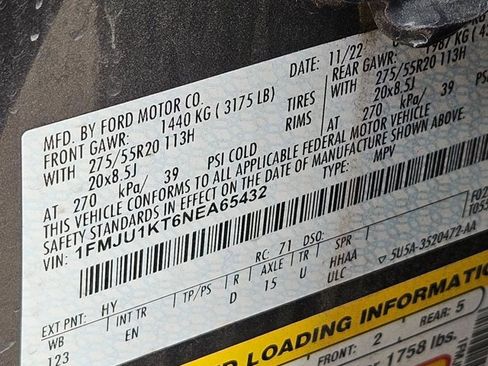 Used 2022 Ford Expedition Limited RWD image 15