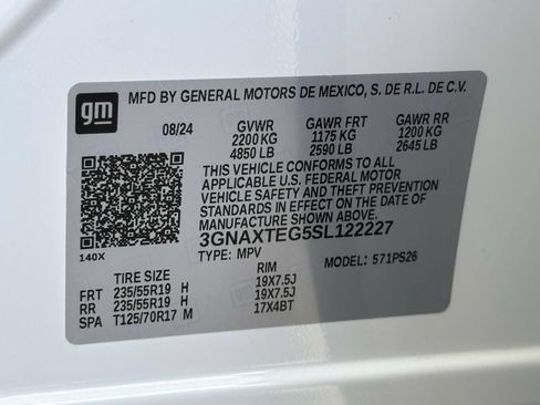 Used 2025 Chevrolet Equinox RS w/ Safety and Technology Package AWD/4WD image 25