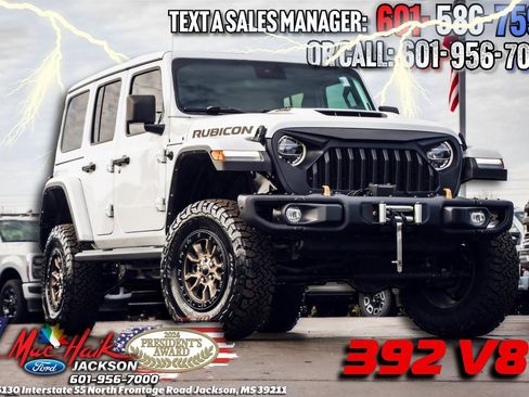 Used 2021 Jeep Wrangler Unlimited Rubicon w/ Trailer Tow Package image 1