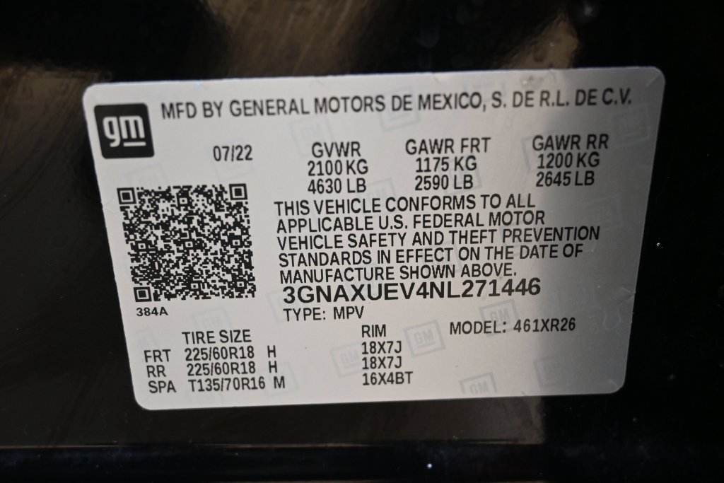 Used 2022 Chevrolet Equinox LT AWD/4WD image 30
