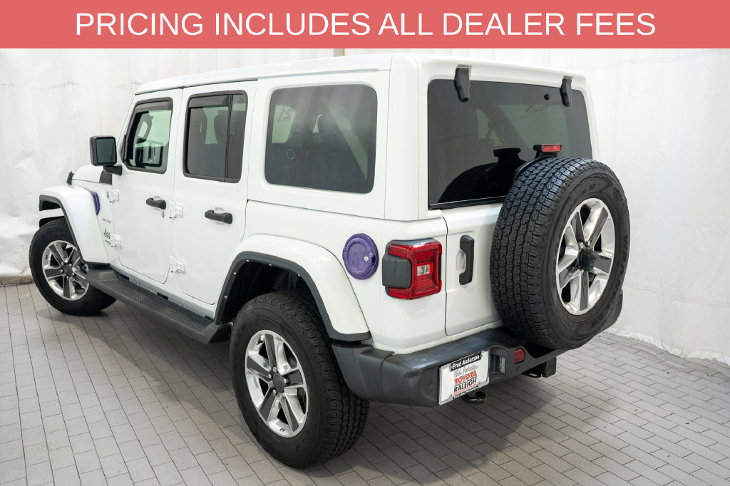 Used 2021 Jeep Wrangler Unlimited Sahara AWD/4WD image 4