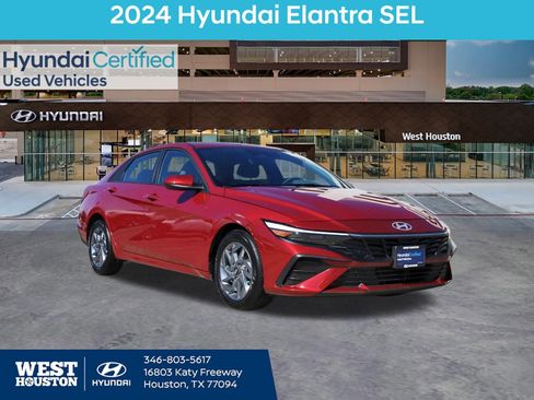Certified 2024 Hyundai Elantra SEL image 1
