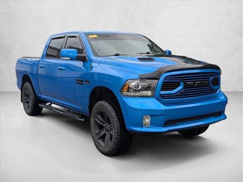 Used 2018 RAM 1500 Sport w/ Hydro Blue Sport Package AWD/4WD image 4