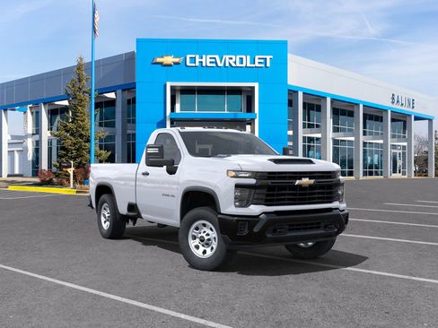 New 2025 Chevrolet Silverado 2500 W/T w/ Snow Plow Prep/Camper Package image 25