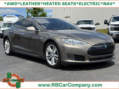 Used 2015 Tesla Model S 70D AWD/4WD image 1