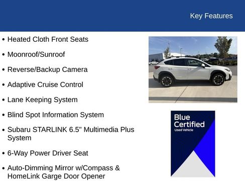 Used 2022 Subaru Crosstrek 2.0i Premium w/ Moonroof Package AWD/4WD image 31