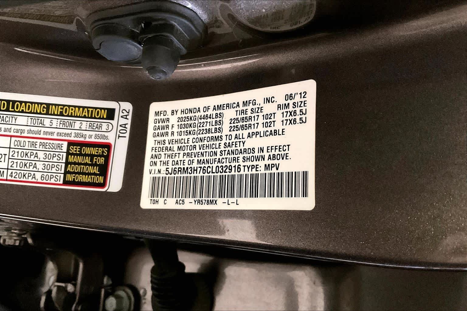 Used 2012 Honda CR-V EX-L image 32