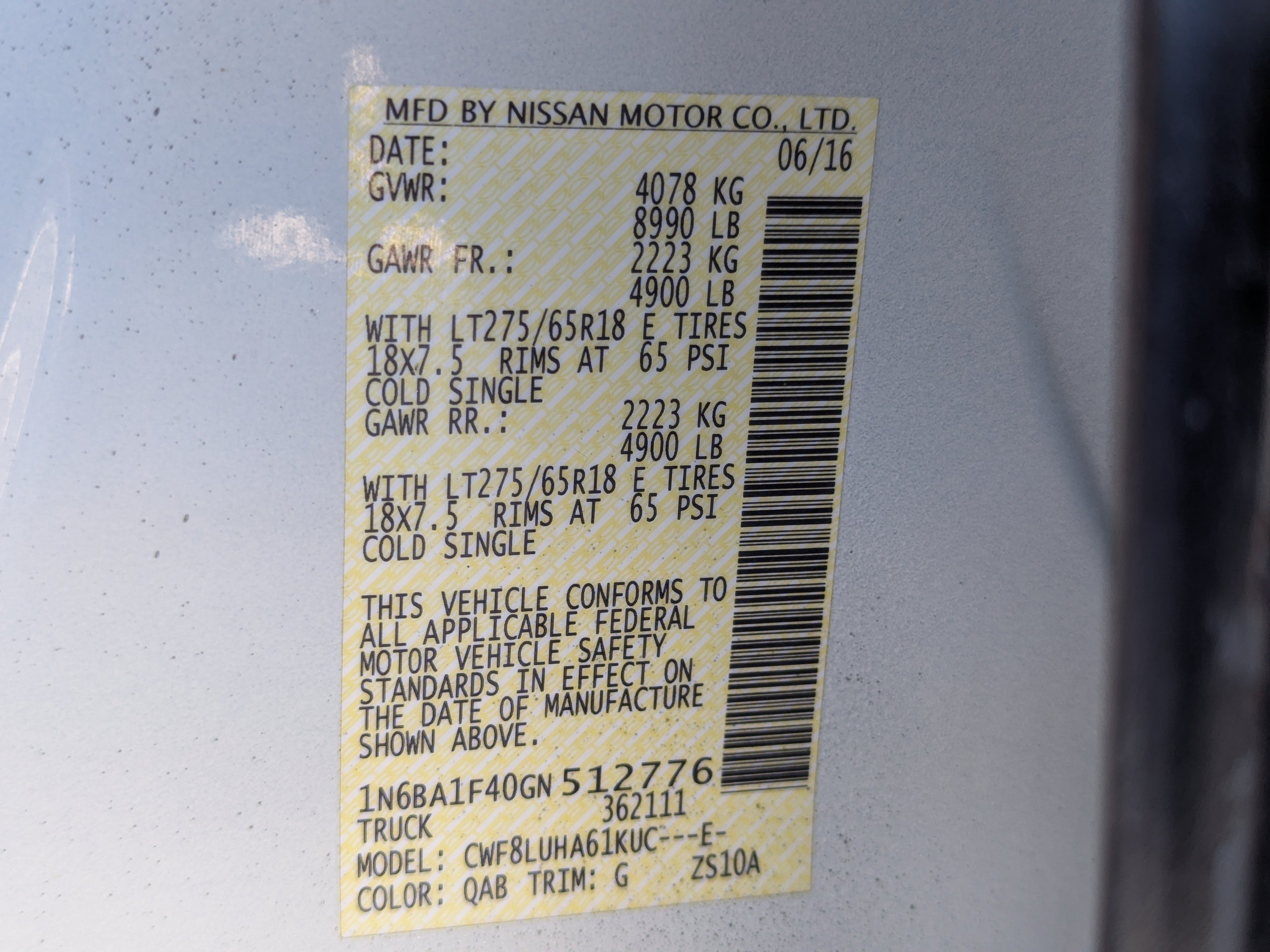 Used 2016 Nissan Titan PRO-4X AWD/4WD image 51