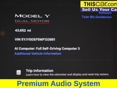 Used 2021 Tesla Model Y Performance AWD/4WD image 13