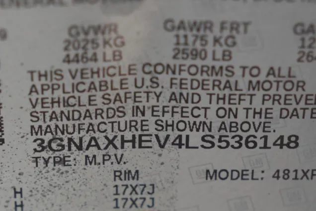 Used 2020 Chevrolet Equinox LS FWD image 15