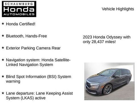 Used 2023 Honda Odyssey Elite image 7