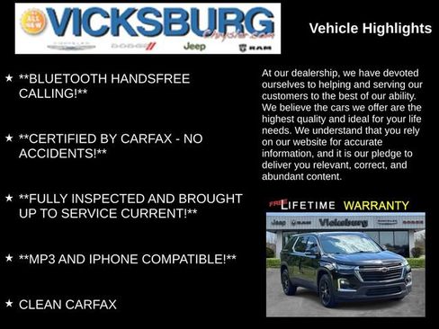 Used 2023 Chevrolet Traverse LS w/ Safety Package AWD/4WD image 13