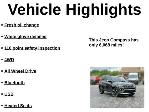 Used 2023 Jeep Compass Limited w/ Sun and Sound Group AWD/4WD image 33