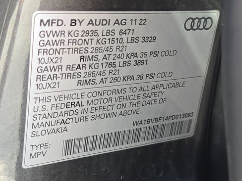 Used 2023 Audi Q8 Premium Plus w/ Premium Plus Package AWD/4WD image 36