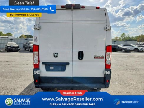 Used 2021 RAM ProMaster 2500 w/ Convenience Group FWD image 8