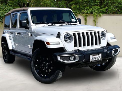 Used 2021 Jeep Wrangler Unlimited Sahara w/ Safety Group AWD/4WD image 1