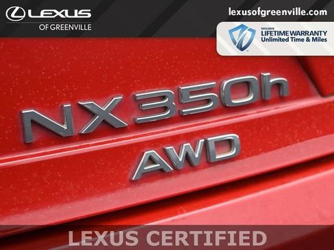 Certified 2024 Lexus NX 350h AWD w/ Vision Package image 10