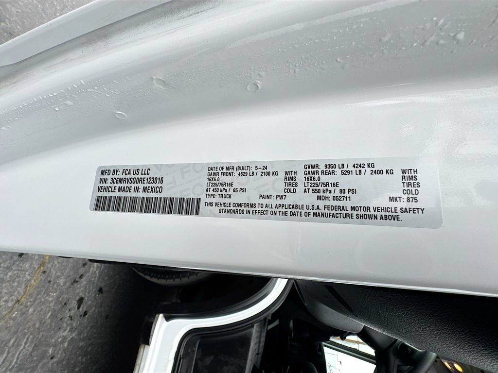 Used 2024 RAM ProMaster 3500 FWD image 25