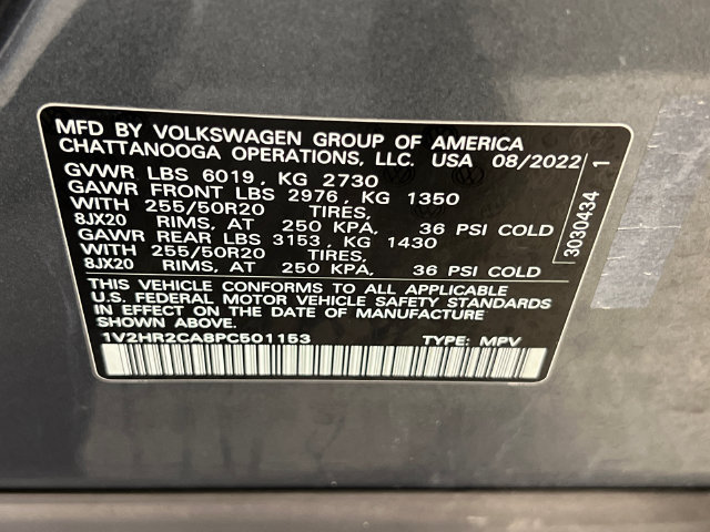 Certified 2023 Volkswagen Atlas SE AWD/4WD image 29