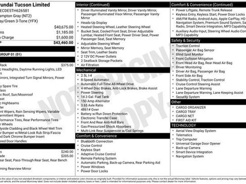 New 2026 Hyundai Tucson Limited image 9