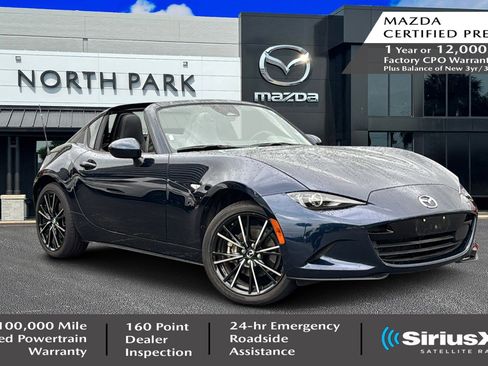 Certified 2025 MAZDA MX-5 Miata RF Grand Touring RWD image 1
