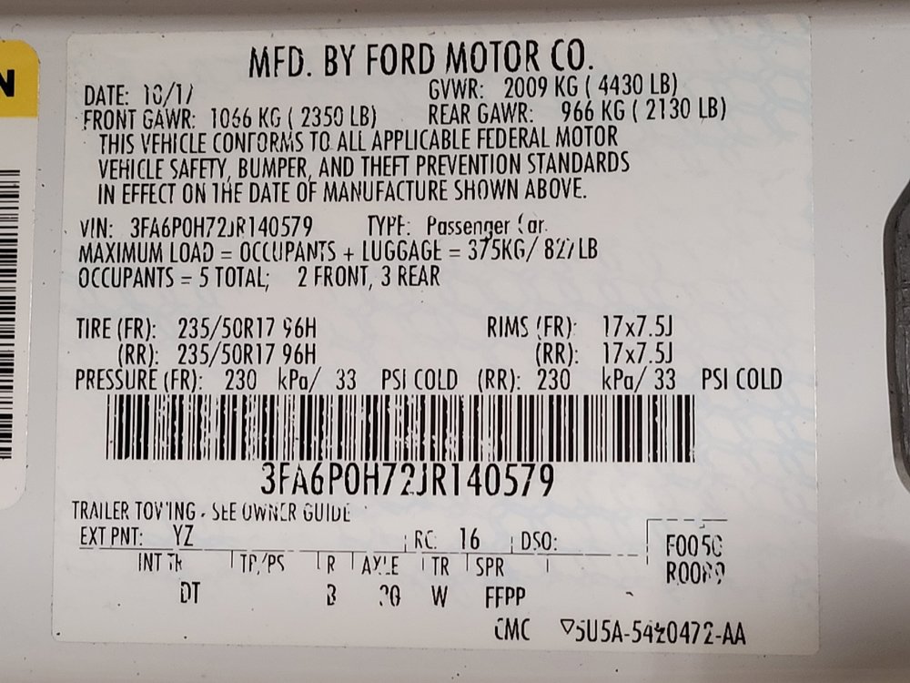 Used 2018 Ford Fusion SE FWD image 33