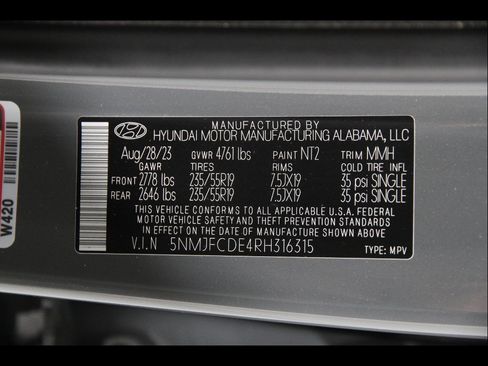 Certified 2024 Hyundai Tucson SEL w/ Convenience Package AWD/4WD image 23