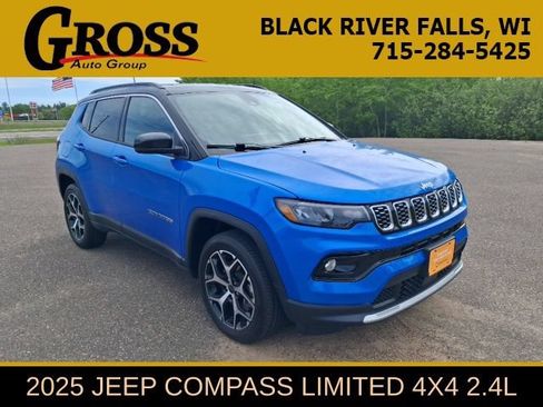 Certified 2025 Jeep Compass Limited AWD/4WD image 1
