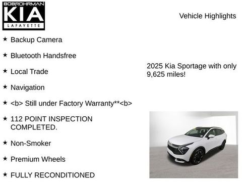 Certified 2025 Kia Sportage SX image 7