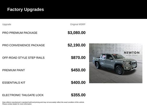 Used 2025 Nissan Frontier PRO-4X w/ Pro Premium Package AWD/4WD image 6