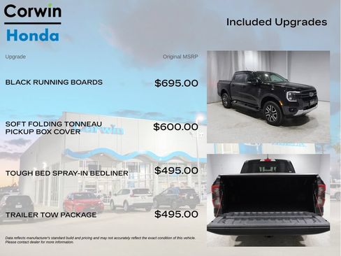 Used 2024 Ford Ranger Lariat w/ Trailer Tow Package AWD/4WD image 4