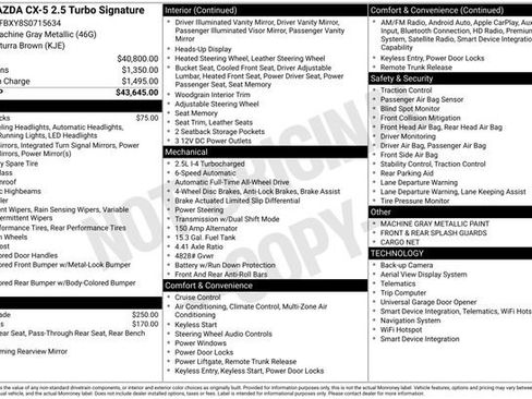 Used 2025 MAZDA CX-5 Signature image 30