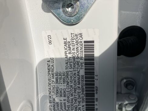 Certified 2023 Honda Civic Sport image 35