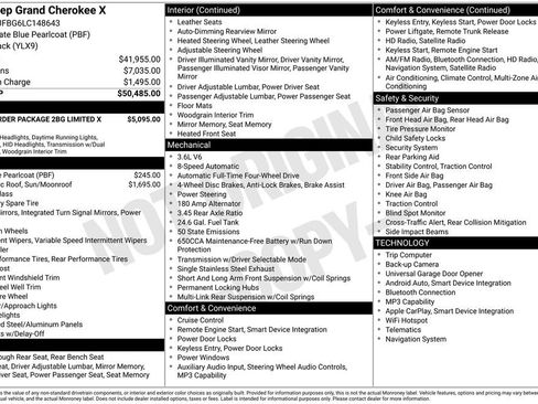 Used 2020 Jeep Grand Cherokee Limited X image 7