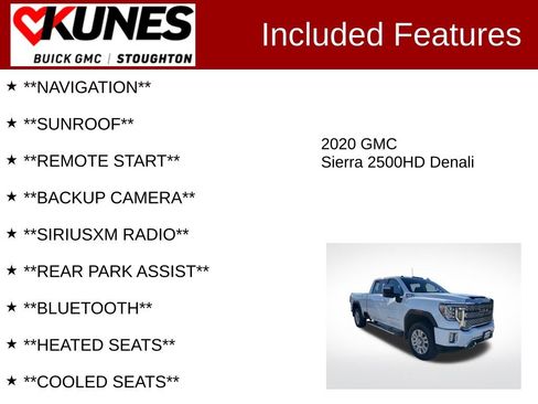 Used 2020 GMC Sierra 2500 Denali w/ Denali Ultimate Package image 2