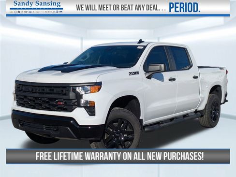 New 2026 Chevrolet Silverado 1500 Custom Trail Boss w/ Turbomax Blackout Package image 1