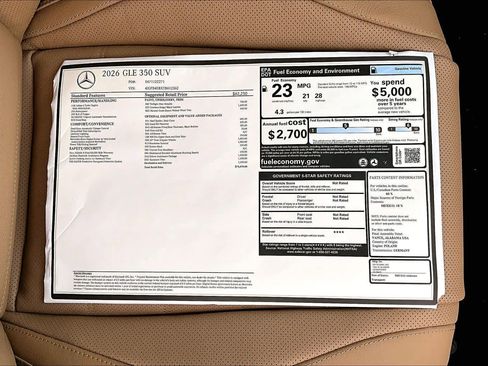 New 2026 Mercedes-Benz GLE 350 GLE 350 image 22