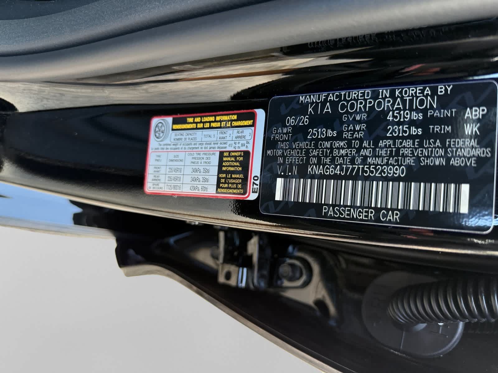 New 2026 Kia K5 GT-Line AWD/4WD image 25